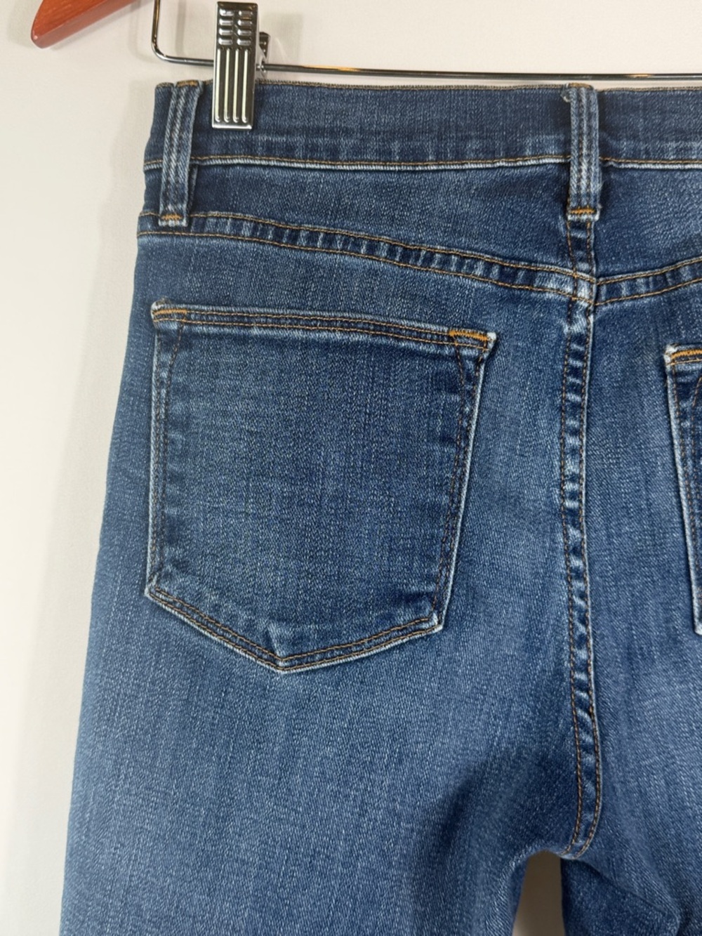 Frame Denim Thrasher Wash Le High Straight Crop Women’s Size 26, Stretch to 29” - Picture 7 of 12